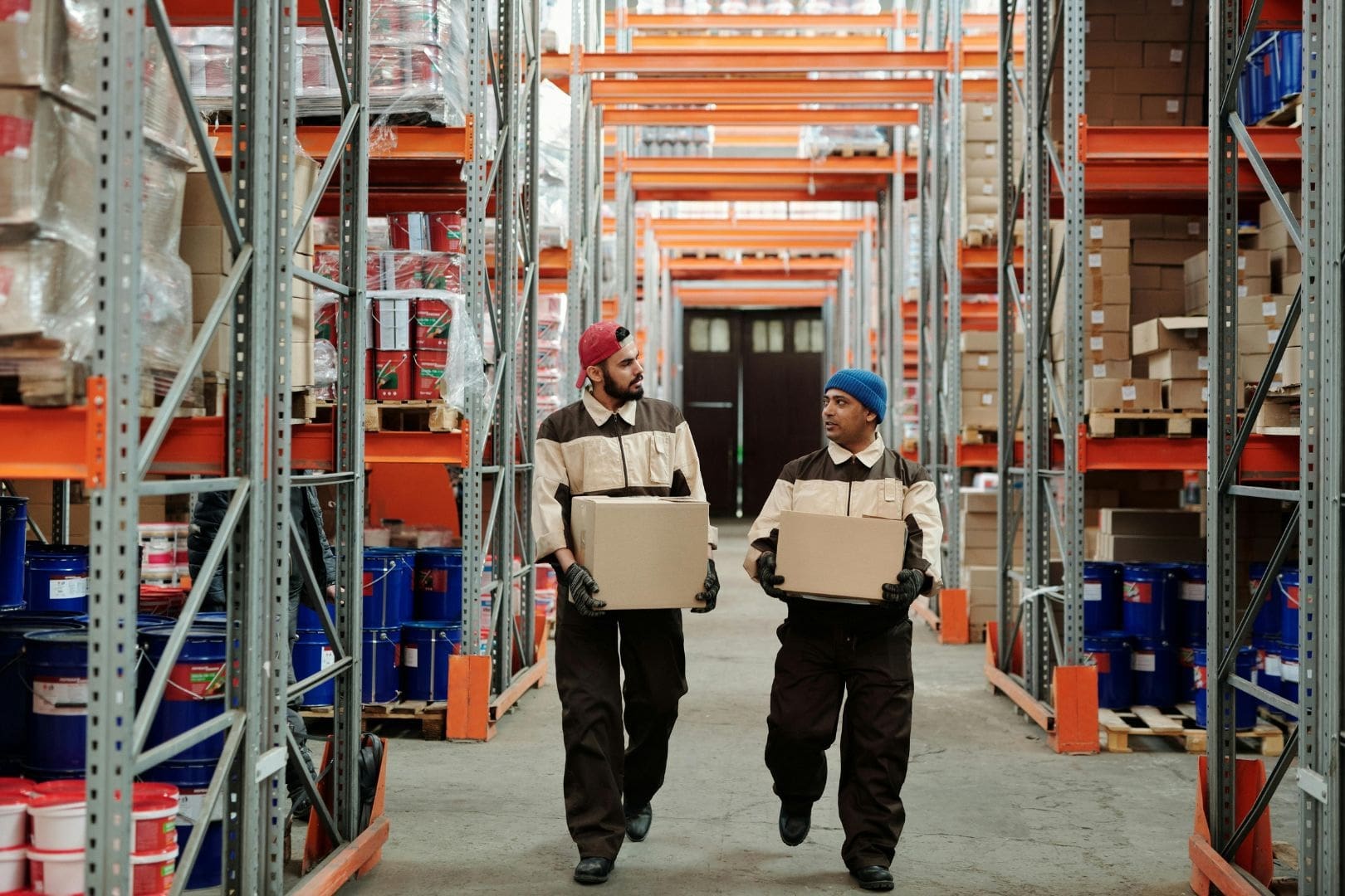 sorteerder fysiek werk dozen tillen